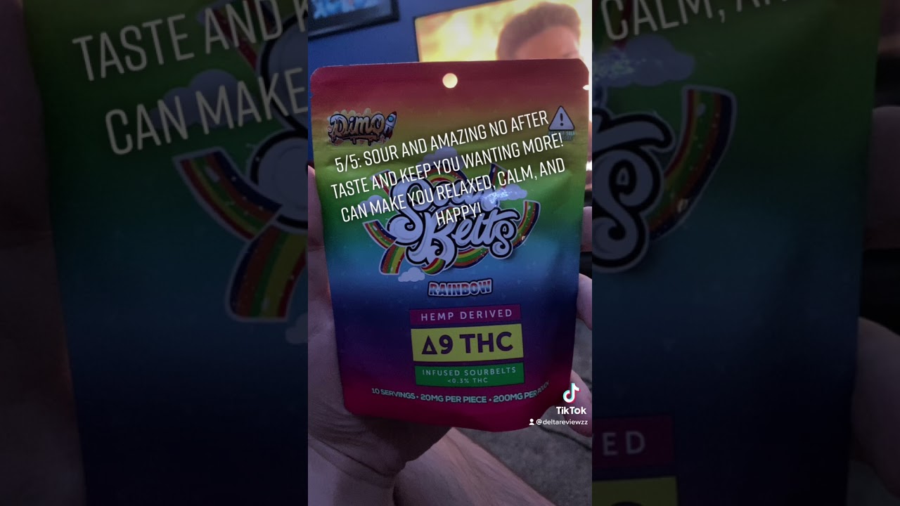 Review for Dimo Sour Belts (Delta 9)