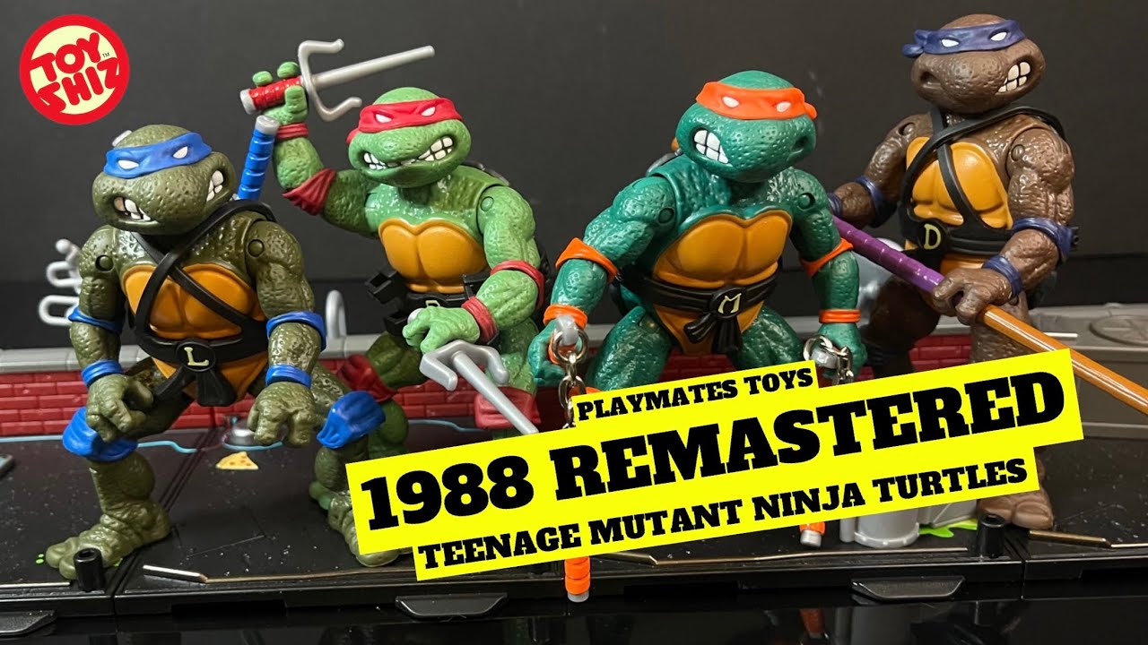 2024 REMASTERED 1988 TMNT | Playmates Toys