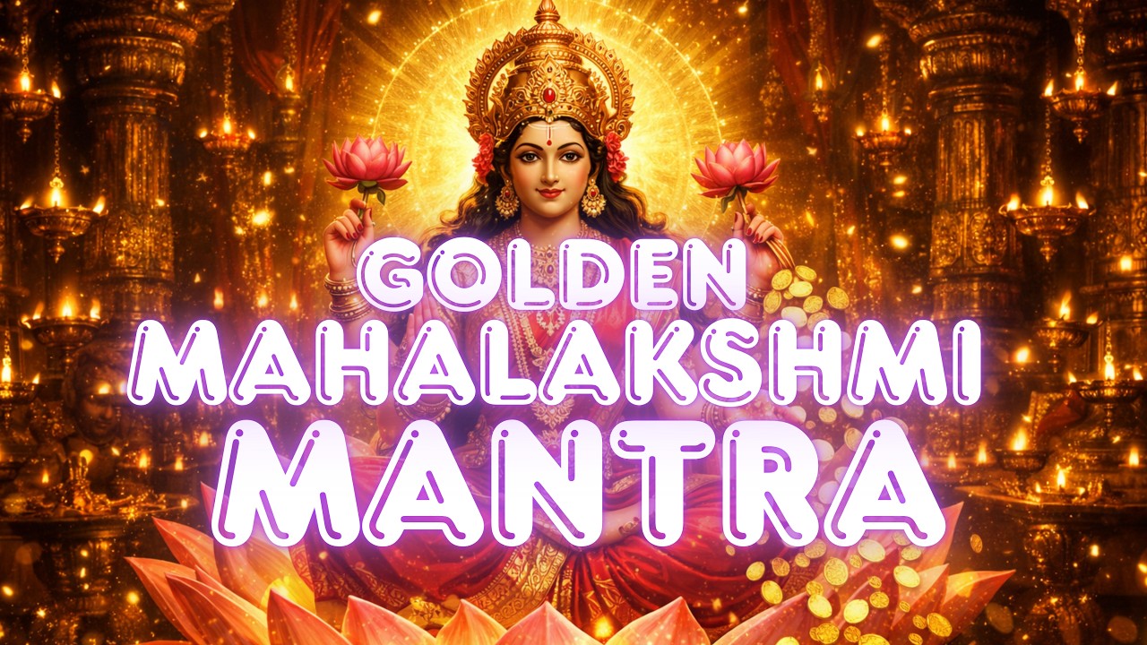 Golden Mahalakshmi Mantra | Divine Lakshmi Mantra #mahalakshmi #godess #bhakti #bhaktisong