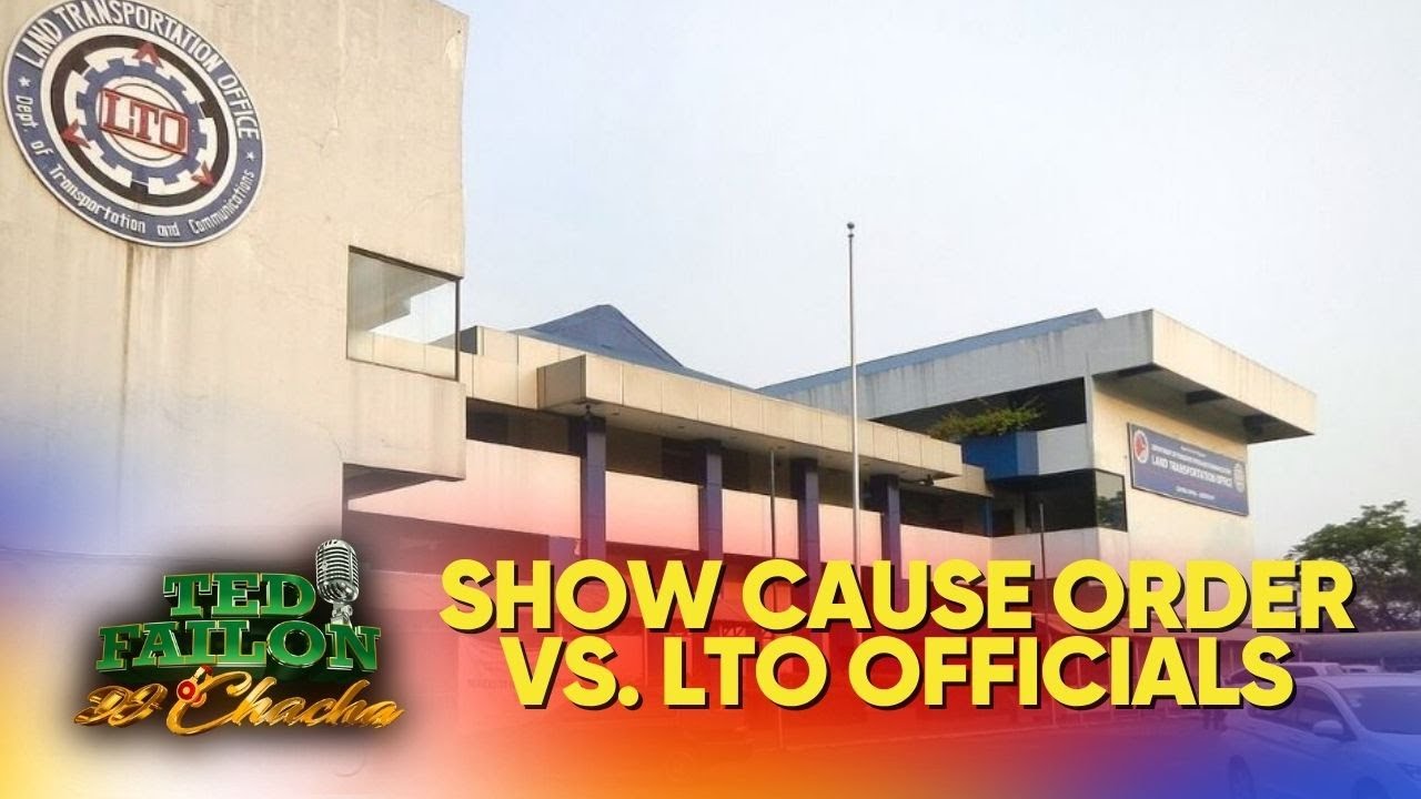 Show cause order, inihain sa LTO officials na nagproseso sa dokumento ng Discaya cars