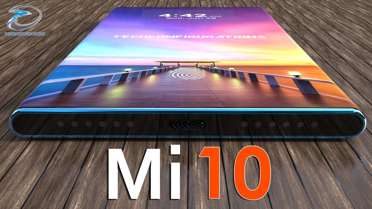 Mi 10 Introduction Concept with 108MP Camera ,Snapdragon 865 and a Total Redesign #TechConcepts