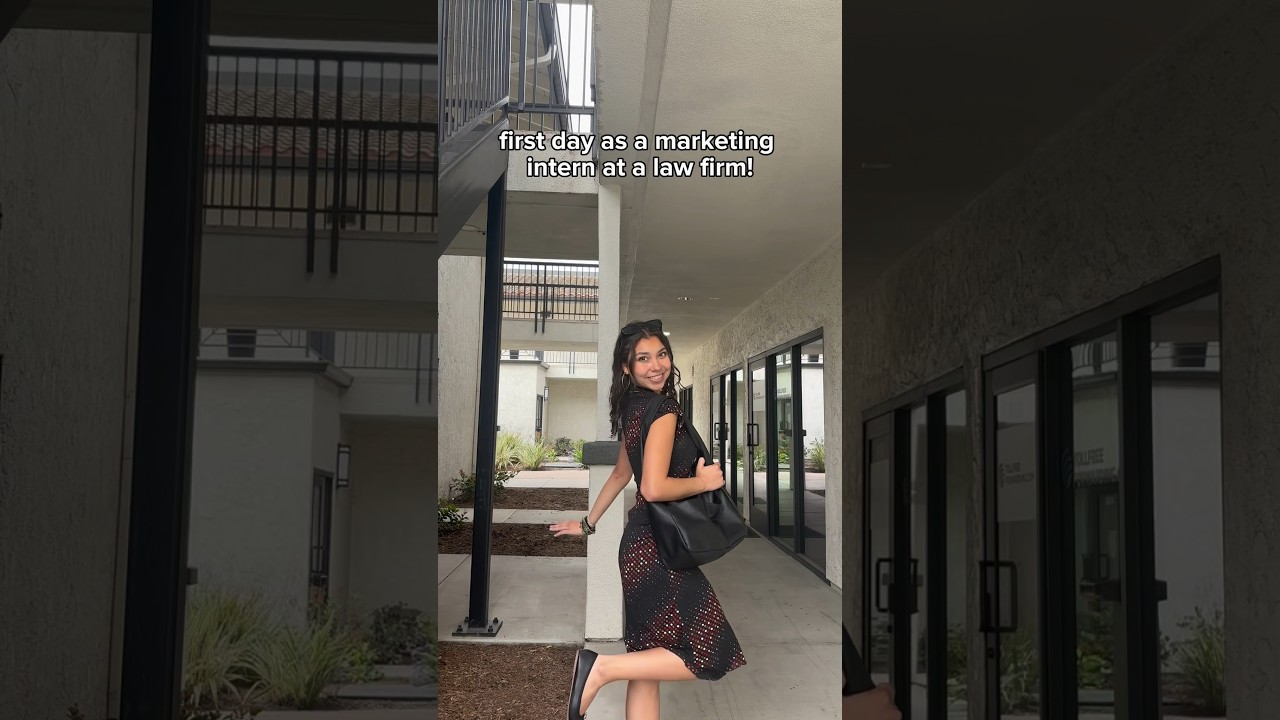 First day as a Marketing Intern (vlog)