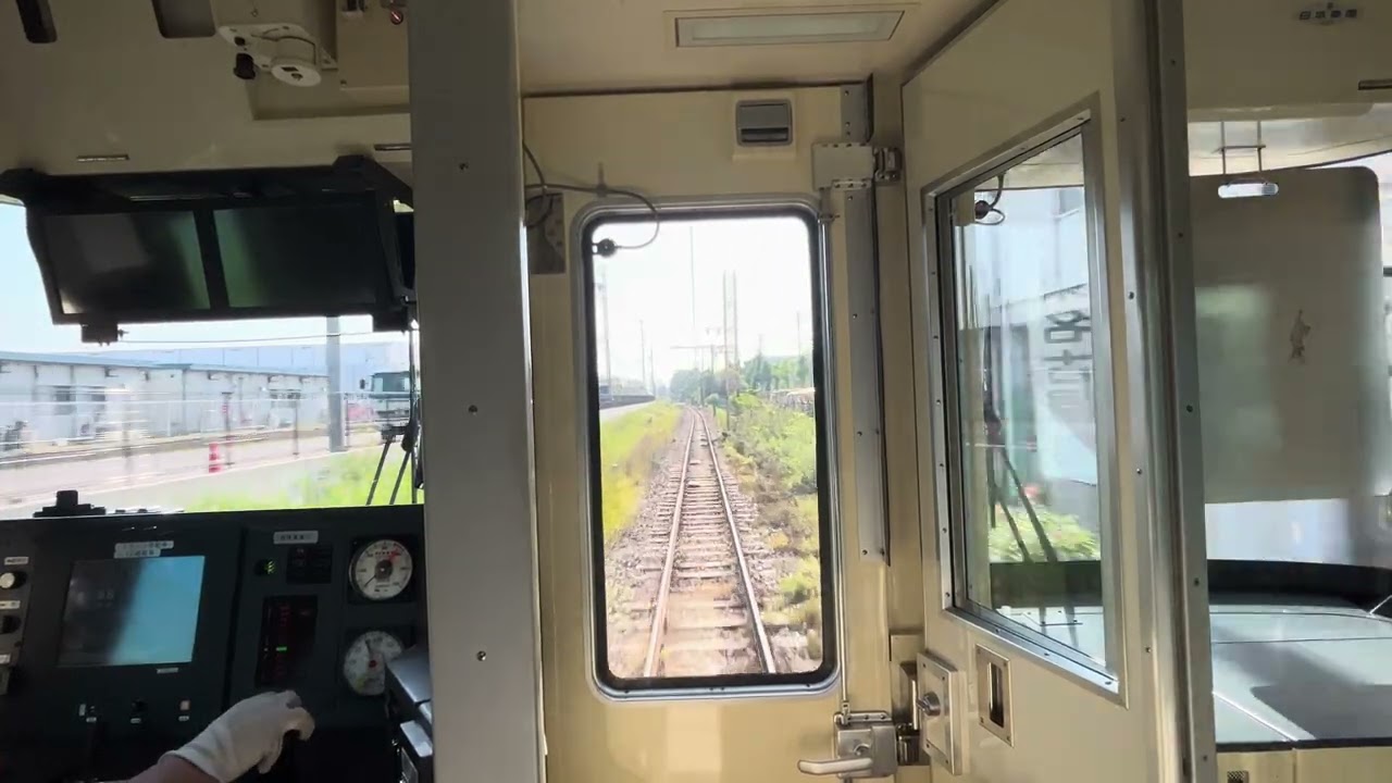 【名鉄】 わずか1.5kmの築港線 9100系 9122編成 前面展望してみた。