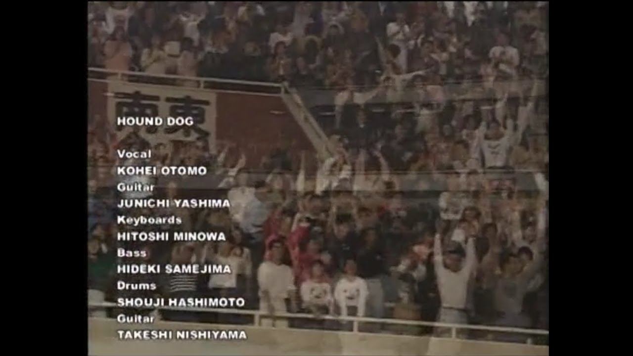 ハウンドドッグ武道館15days 最終日 ff~嵐の金曜日 1990年