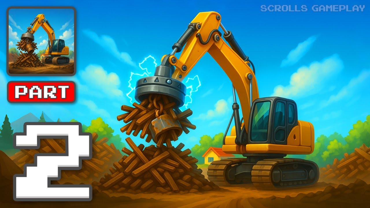 Idle Junkyard: City Builder - Gameplay Walkthrough Part 2 - Recycle City Builder (iOS, Android)