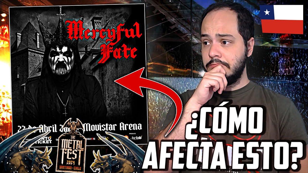 MERCYFUL FATE confirma show en CHILE... ¿Afectará al METAL FEST? - Opinión
