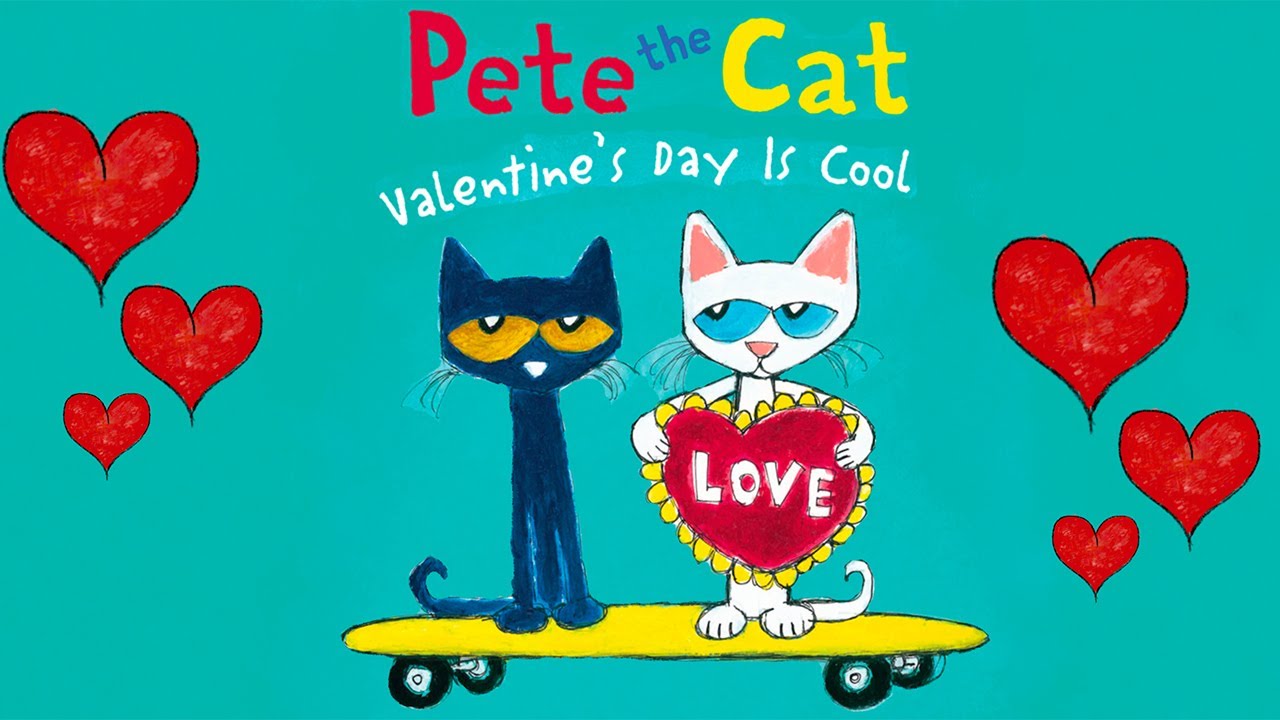 Pete the Cat Valentine's Day is Cool | Read Aloud Story book | MyEzyPzy | Happy Valentine's Day!