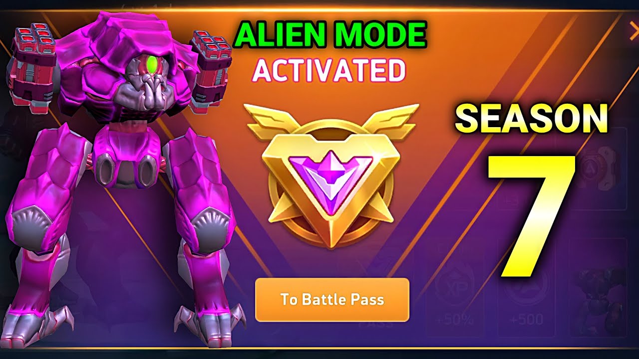 Alien Mode Activate - Mech Arena - Gold Battle Pass Season 7