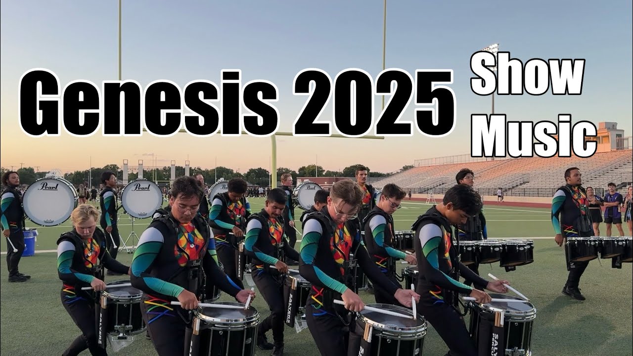 Genesis Drumline 2025 Show Music || Irving Community Show