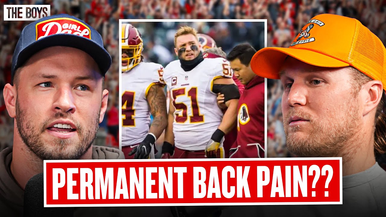 Clay Matthews & Will Compton Are In NEVER-ENDING Battle With Their Back Pain | Bussin' With The Boys
