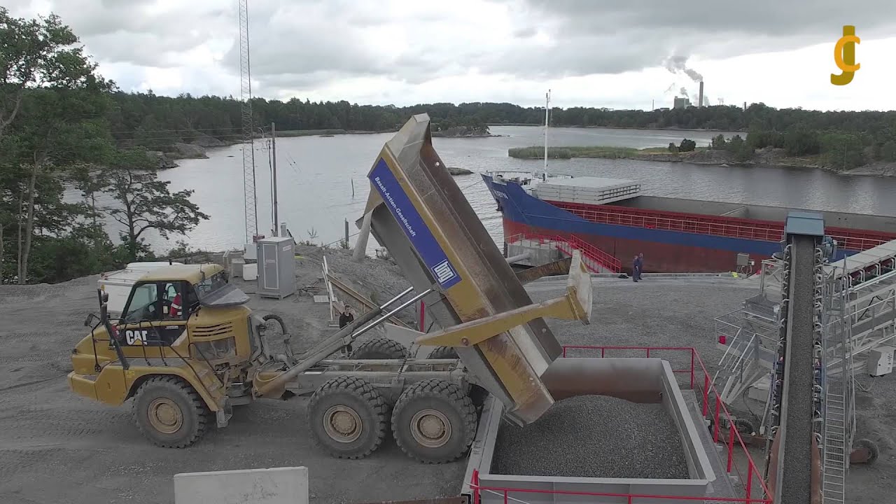 Schweden Splitt  ny hamn Elleholm
