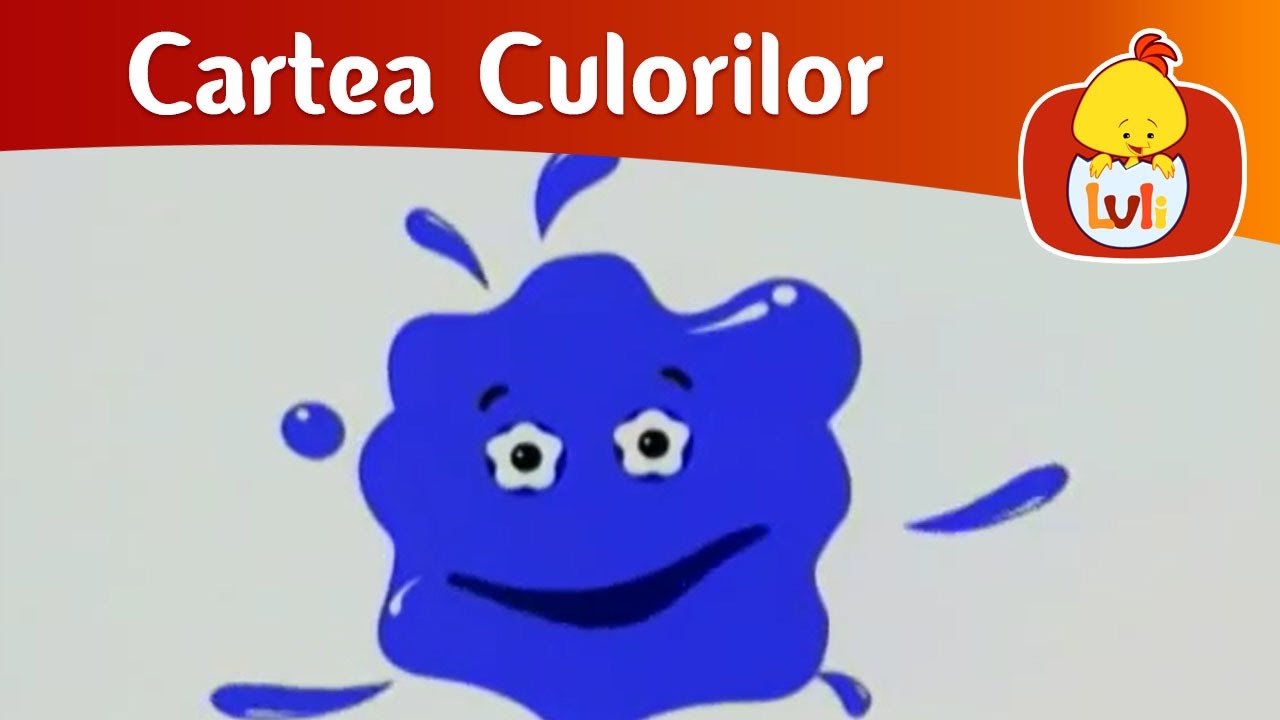 Cartea Culorilor - Albastru, roz, verde, pentru copii - Luli TV