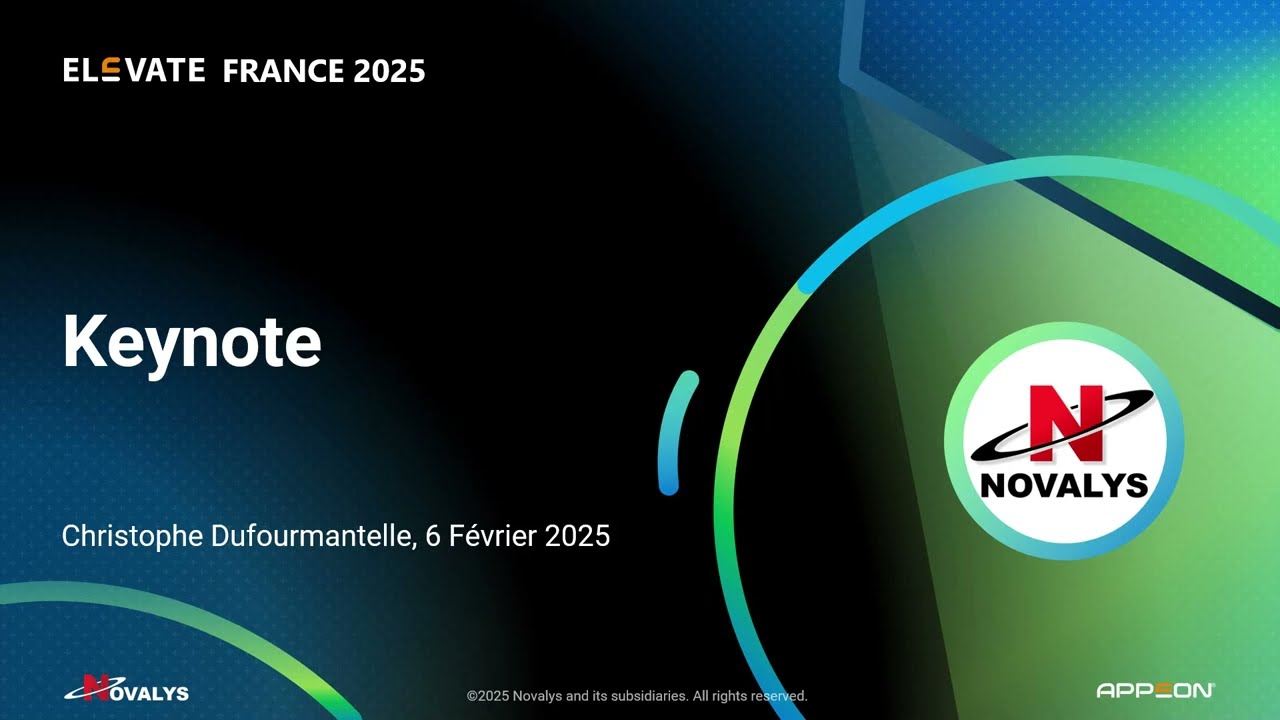 Keynote Elevate France