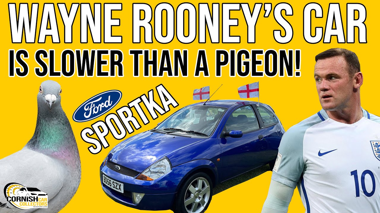 Wayne Rooney's car... slower than a pigeon! Update on my Ford SportKA