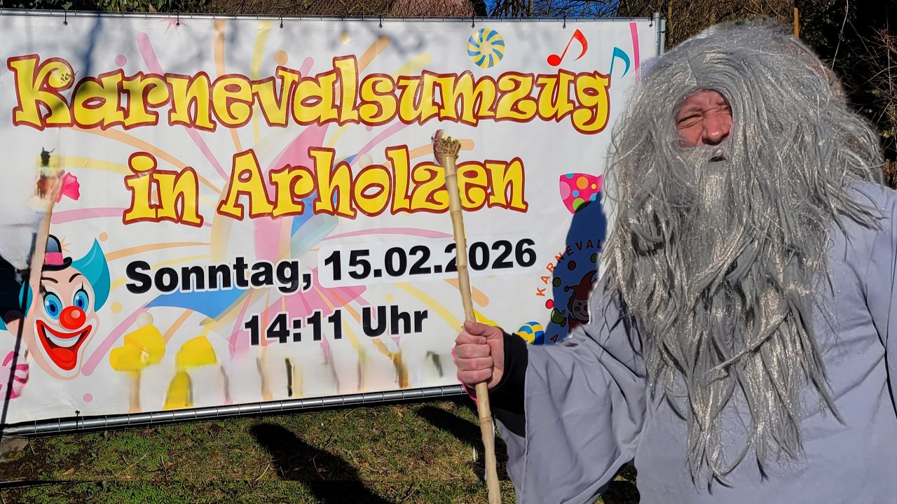 40. KARNEVALSUMZUG IN ARHOLZEN 2026: Größer - bunter - geiler | Normal machen andere