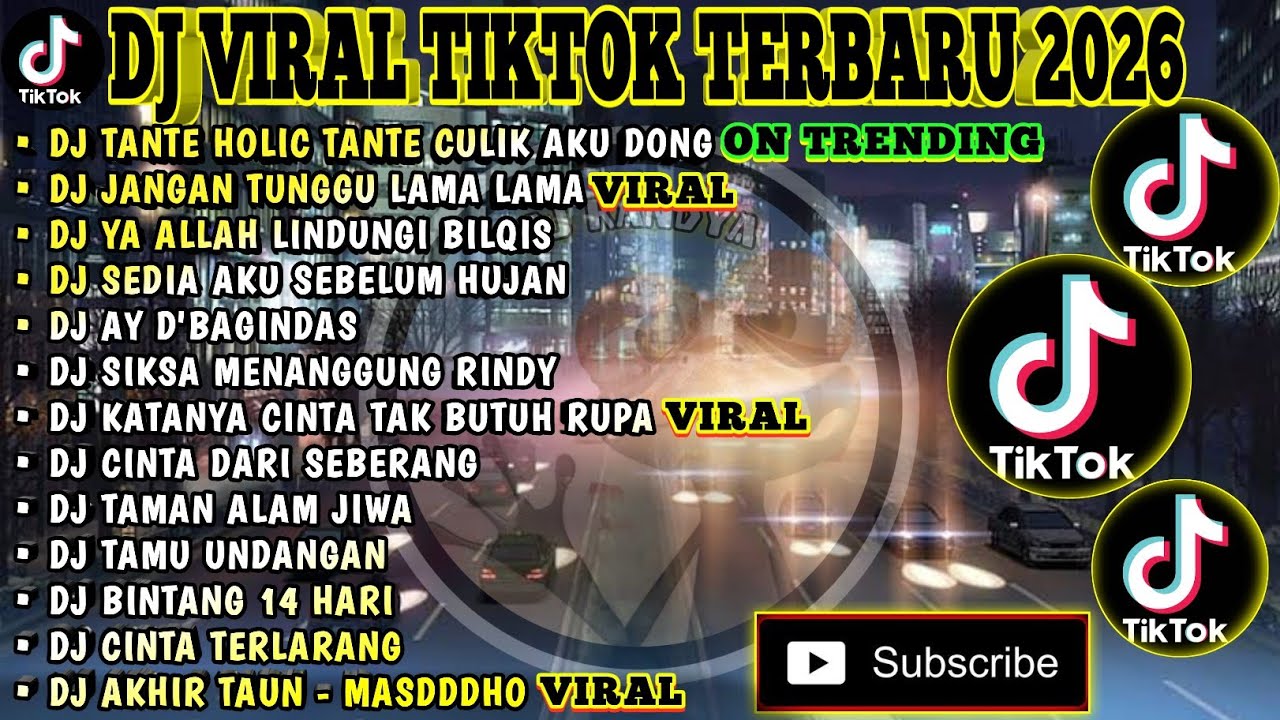 DJ VIRAL TIKTOK TERBARU 2026 | TANTE HOLIC TANTE CULIK AKU DONG | JANGAN TUNGGU LAMA LAMA FULL ALBUM