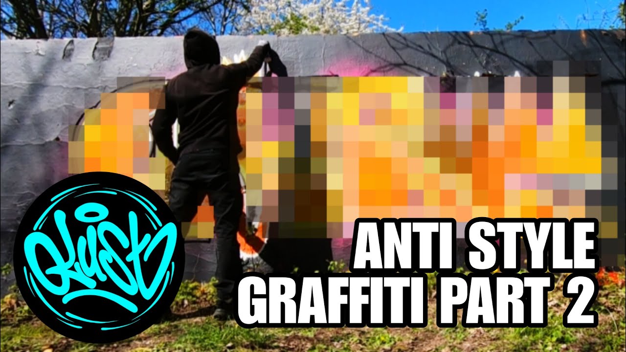 Testing ANTI STYLE graffiti 🤡 [Part. 2]  Montana Cans - Needle cap outlines