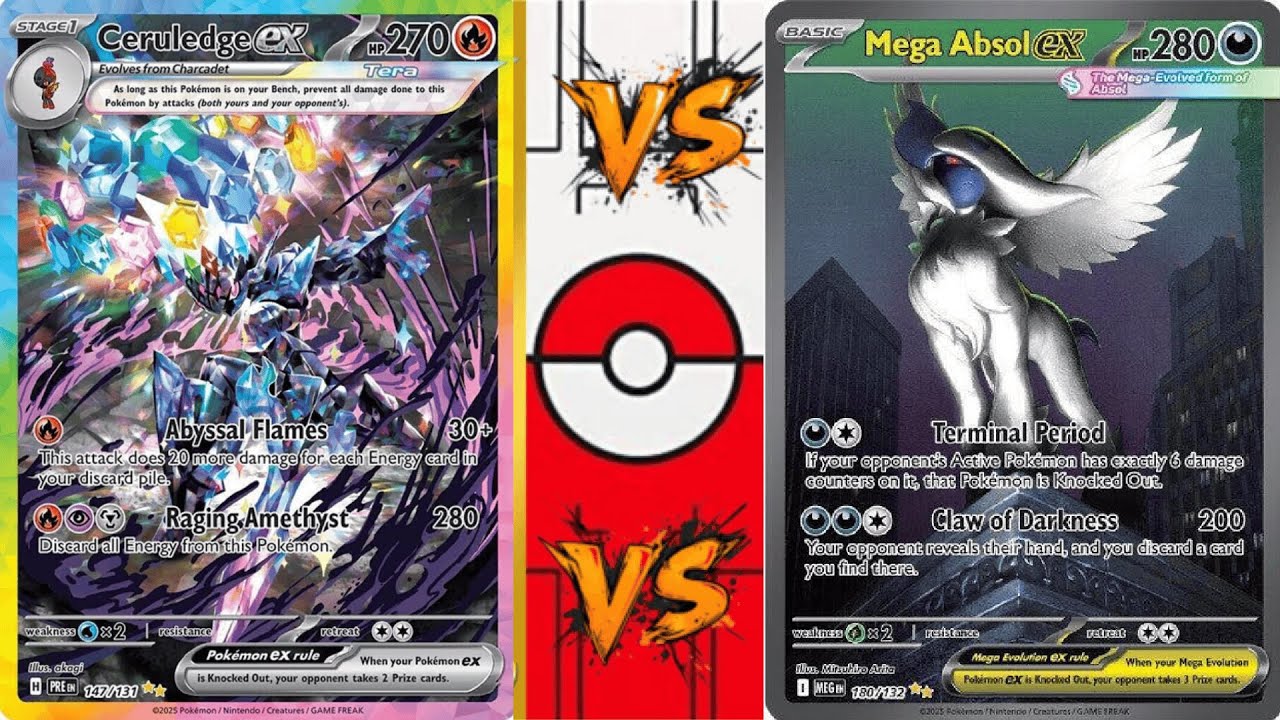 CERULEDGE EX VS MEGA ABSOL EX