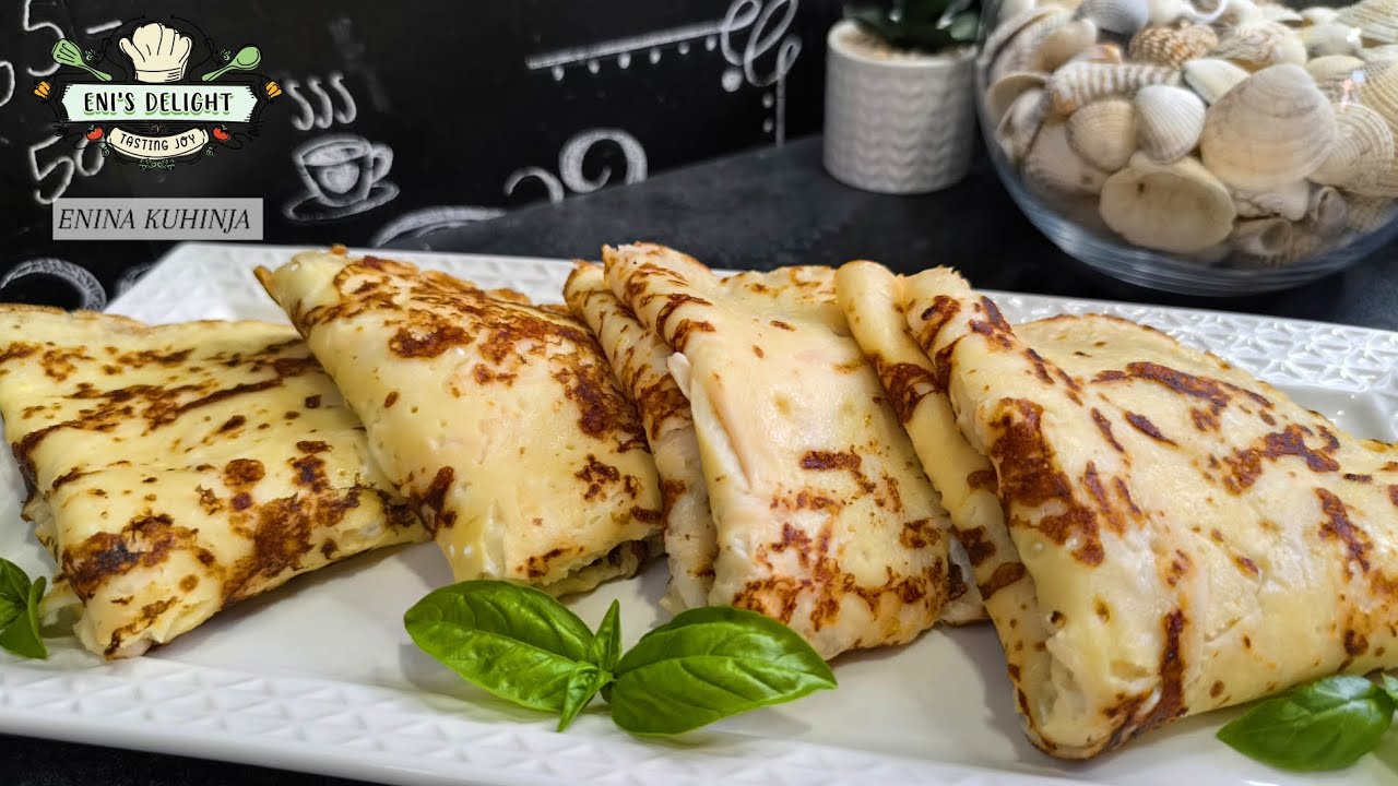 Koja je tajna testa za NAJMEKŠE SLANE PALAČINKE?! Recept za savršeni zalogaj!