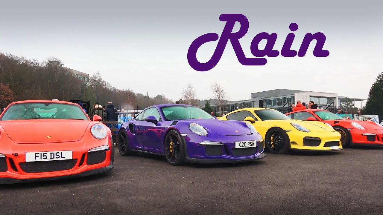 You CAN drive your Supercar in the Rain!