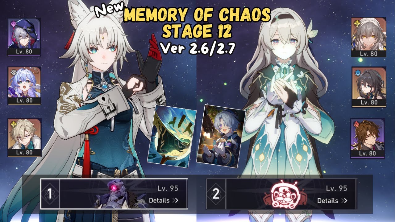E0S0 Feixiao & Firefly Memory of Chaos 12 [MOC 12] - Honkai Star Rail 2.6/2.7
