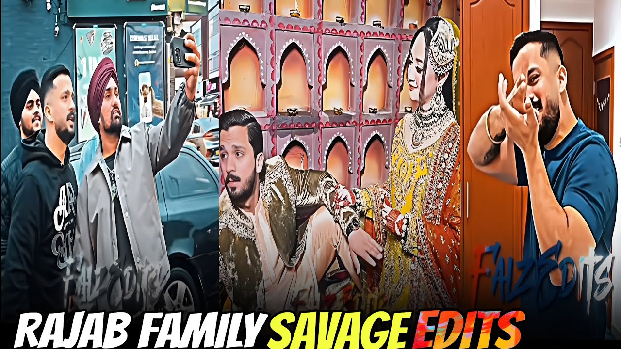 Rajab Family Like You&rsquo;ve Never Seen Before | Ultimate Savage Edits ☺️ Part-4 | #rajabfamily