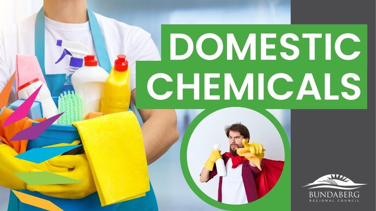 How to properly dispose of domestic chemicals