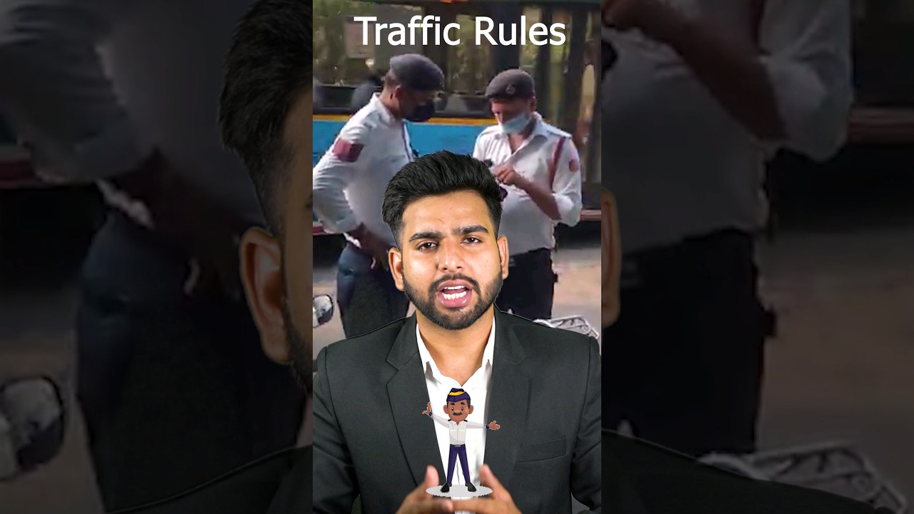 2 Important Traffic Rules 🔥🔥 #traffic #law #lawyer #advocate #road #india #trafficpolice #police