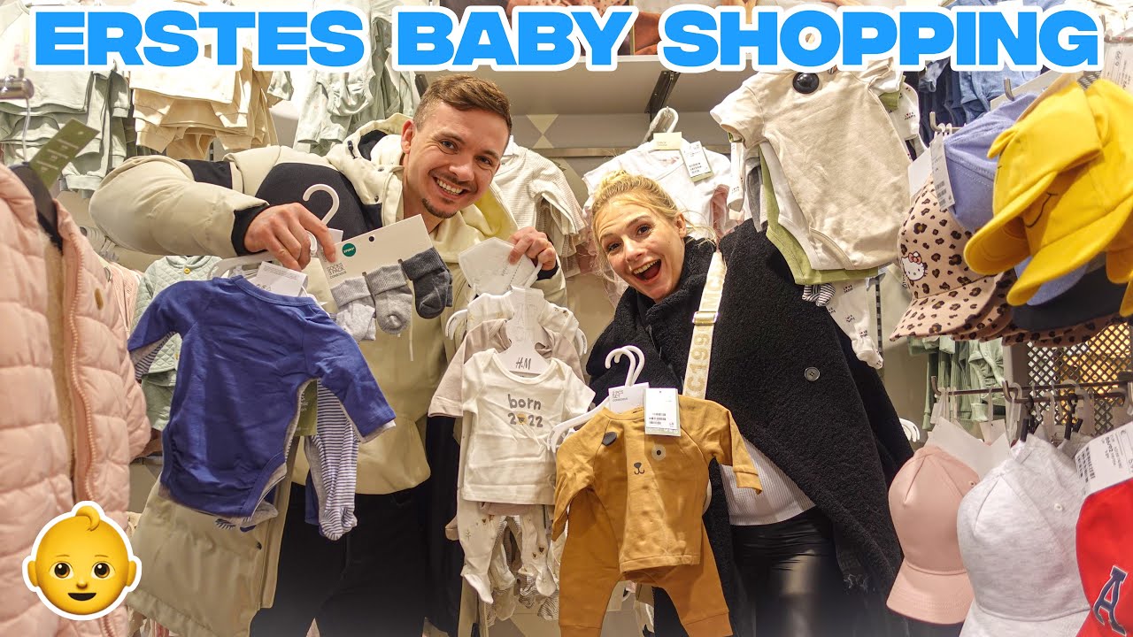 Wir kaufen Baby Kleidung für unseren Jungen (die kleinsten Größen sooo süß 🥺) | Baby Erstausstattung