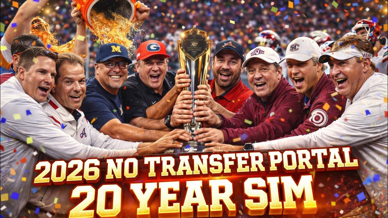 College Football 26 - 2026 College Football Playoffs
