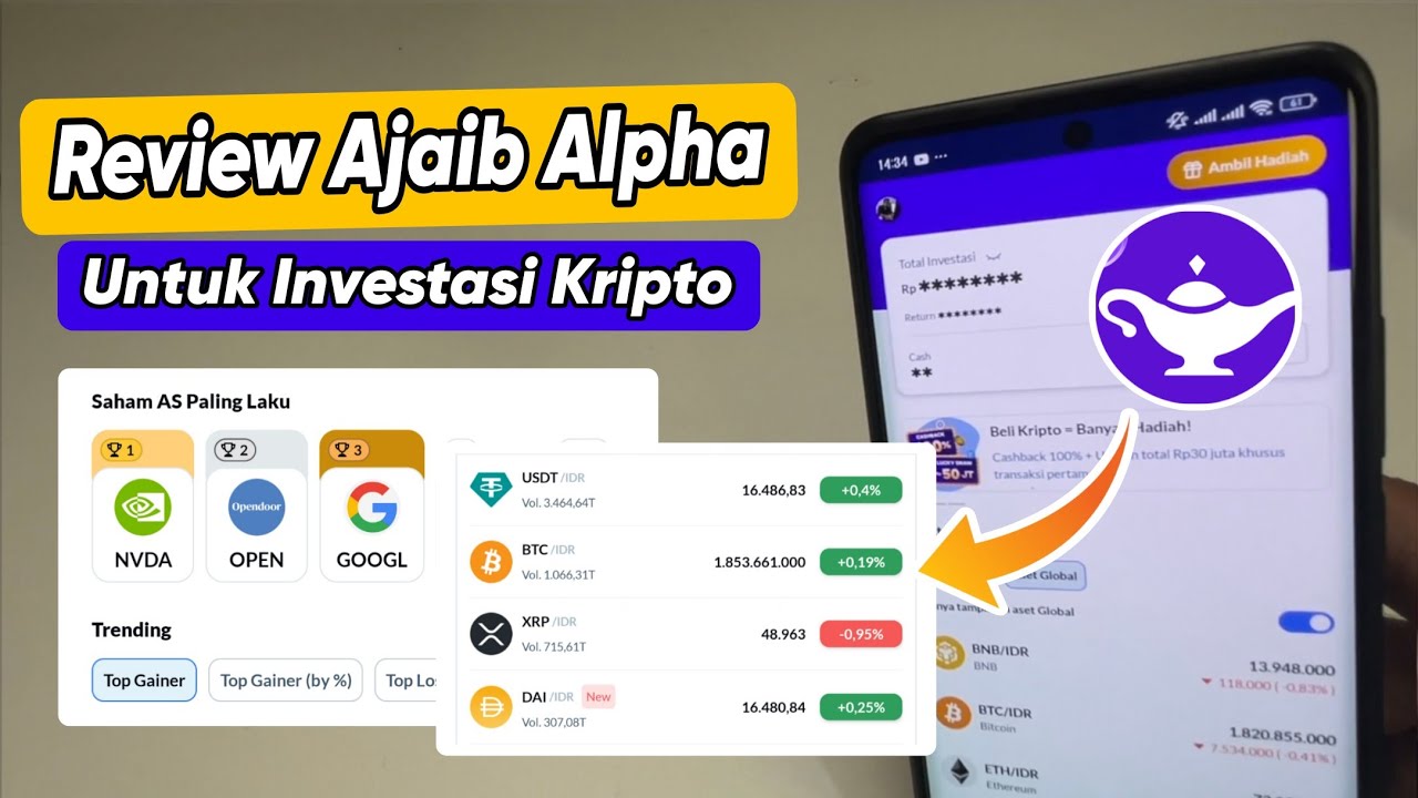 Ajaib Alpha | Buat Pemula Yang Mau Investasi di Kripto