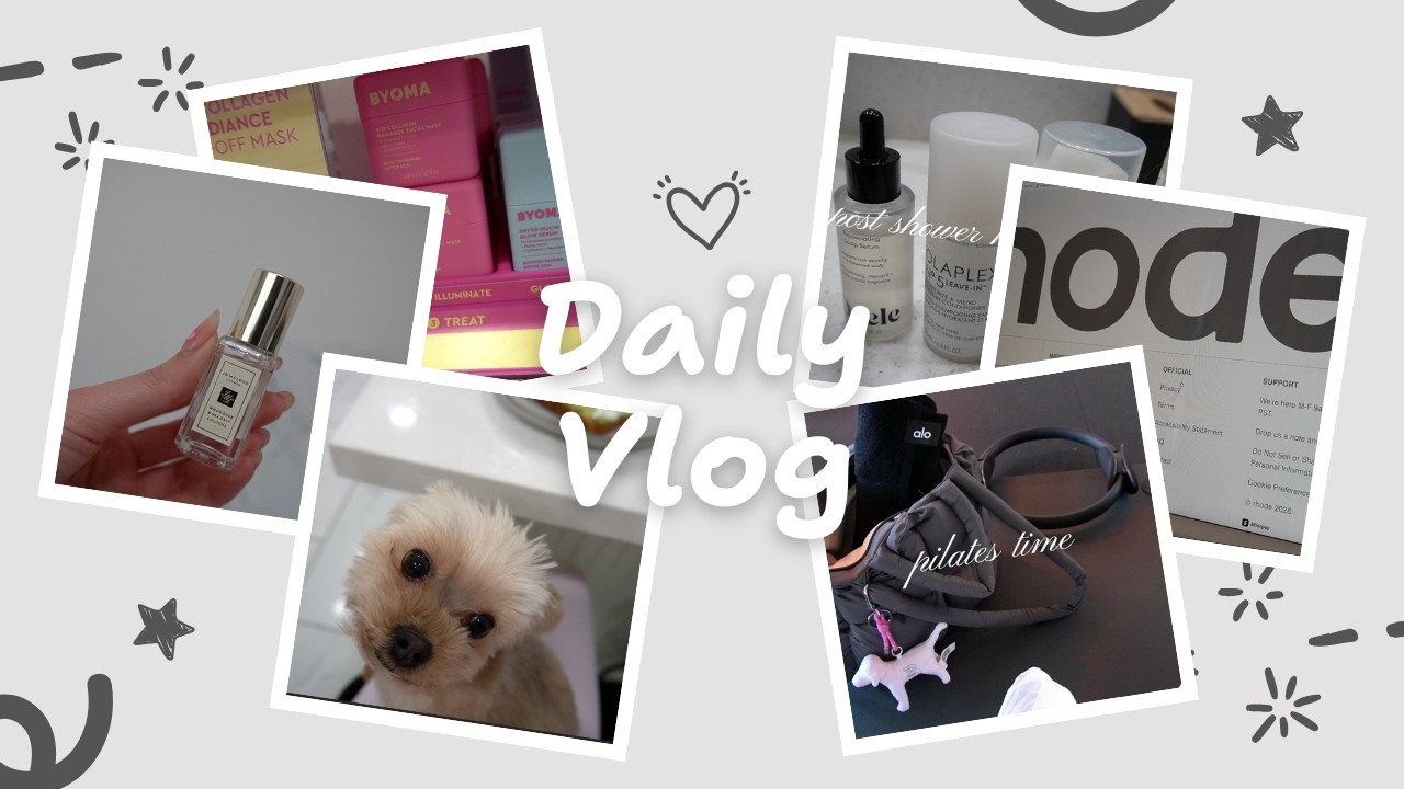 my FIRST vlog: DAYS IN MY LIFE | pilates, shopping + haul, yapping