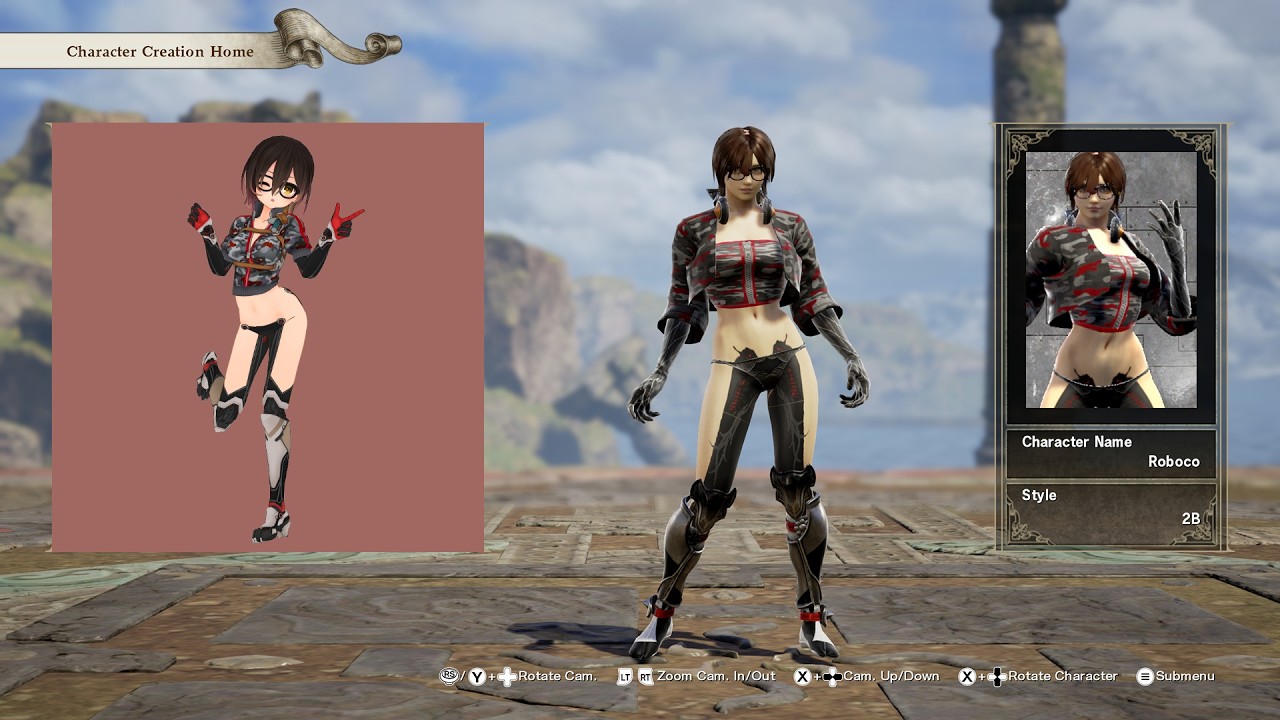 SoulCalibur 6; Roboco-san (Retro), Hololive custom character video guide by Zeno XC