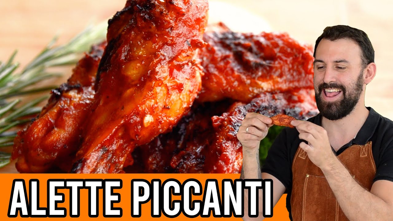 Alette di pollo con salsa piccante