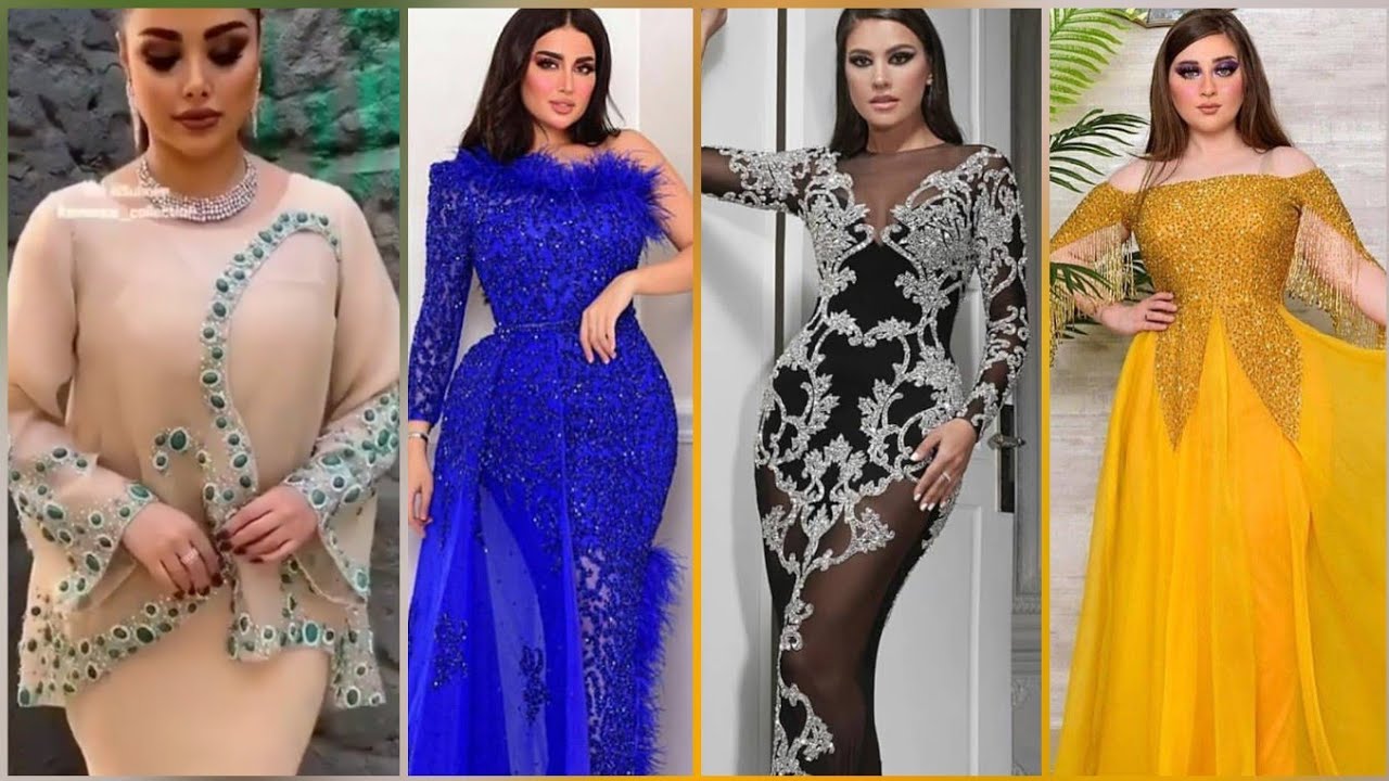 فساتين سهرة طويلة فخمة احدث الموديلات لافضل المصممين ج48