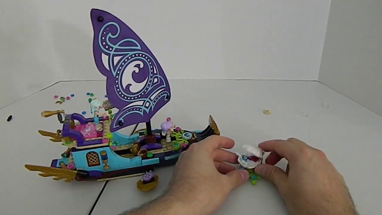 Time Lapse Build - Naida's Epic Adventure Ship  - Lego 41073