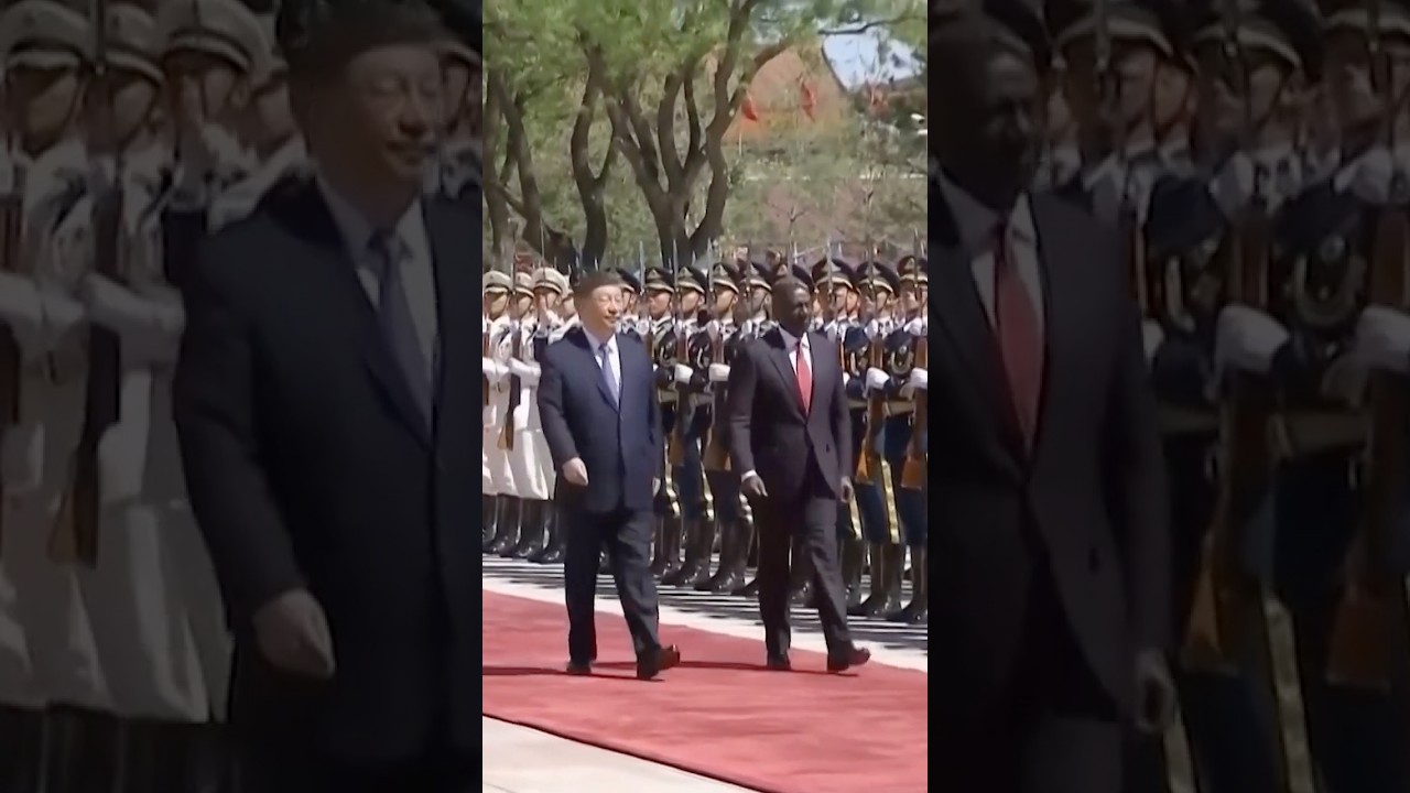 China's Xi Welcomes Kenyan President Ruto to Beijing