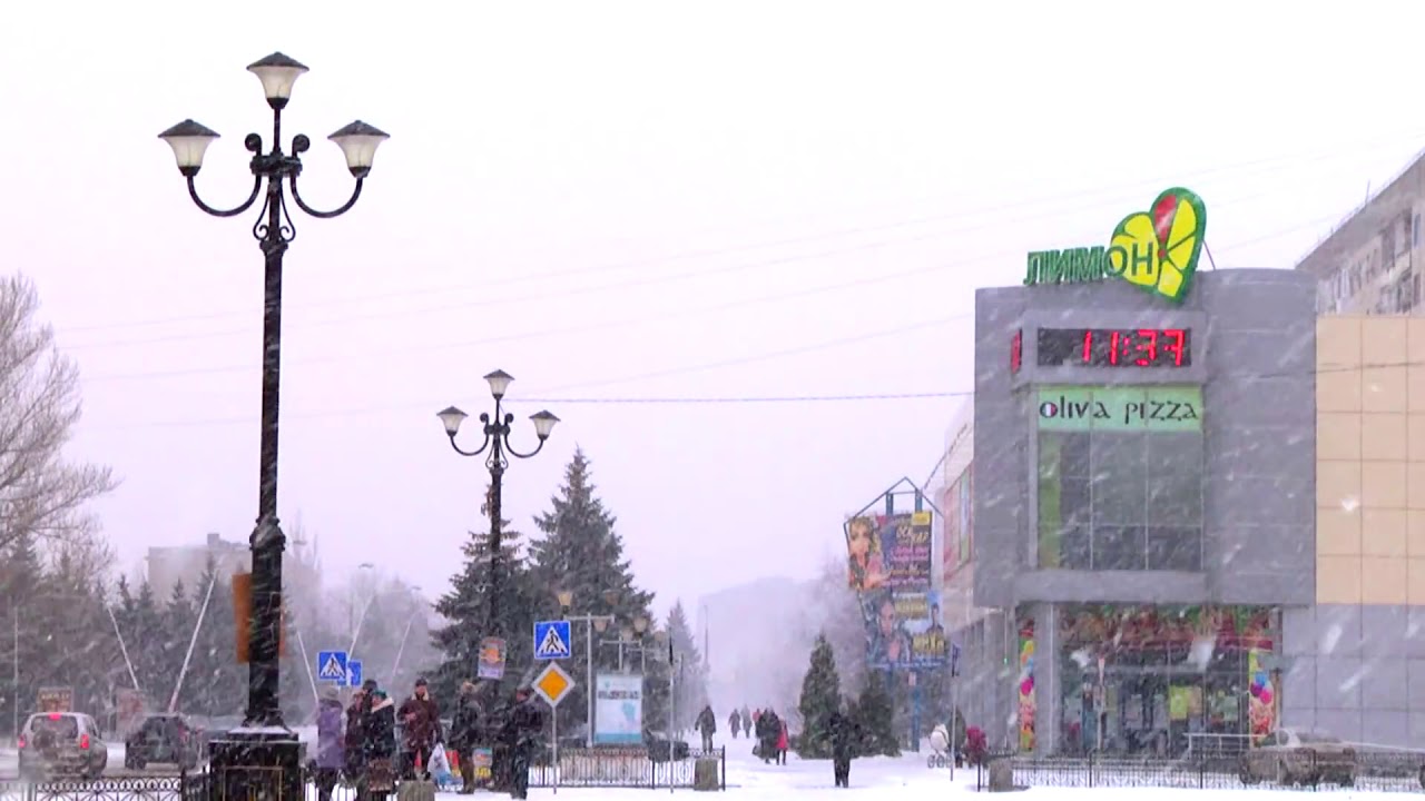 Новый Год идет по Лисичанску!!!