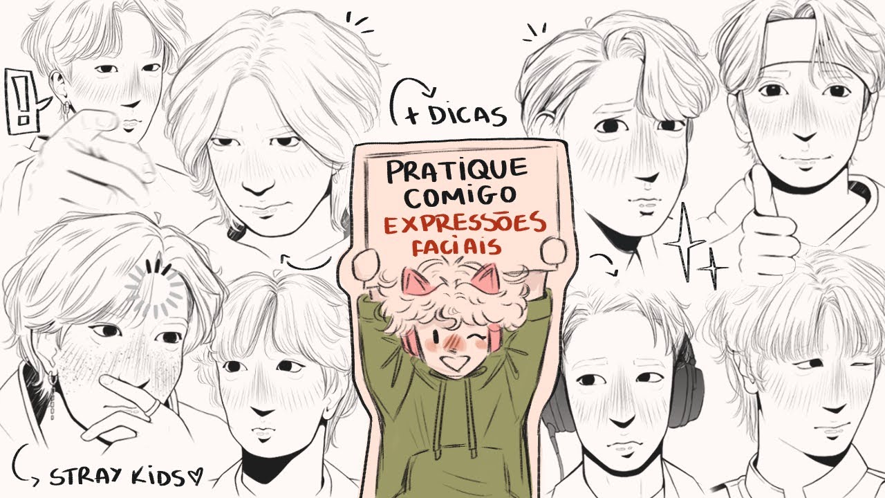 Pratique comigo | expressões com Stray Kids + dicas