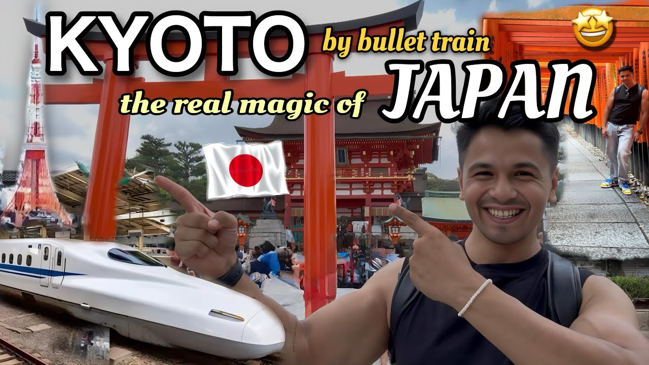 Tokyo to KYOTO by BULLET TRAIN| Is KYOTO Worth Visiting ?