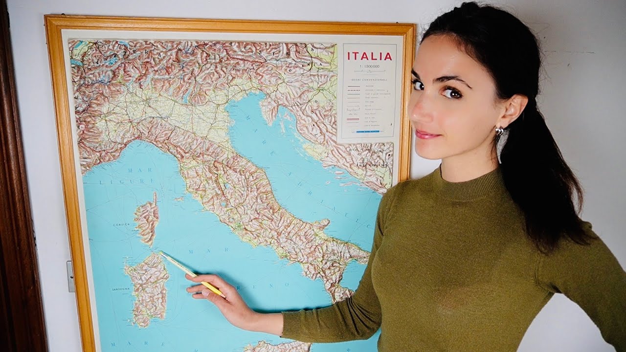 Una lezione molto meridionale  | ASMR ITA | Geografia Italia • Regioni del Sud - 2a parte 🇮🇹