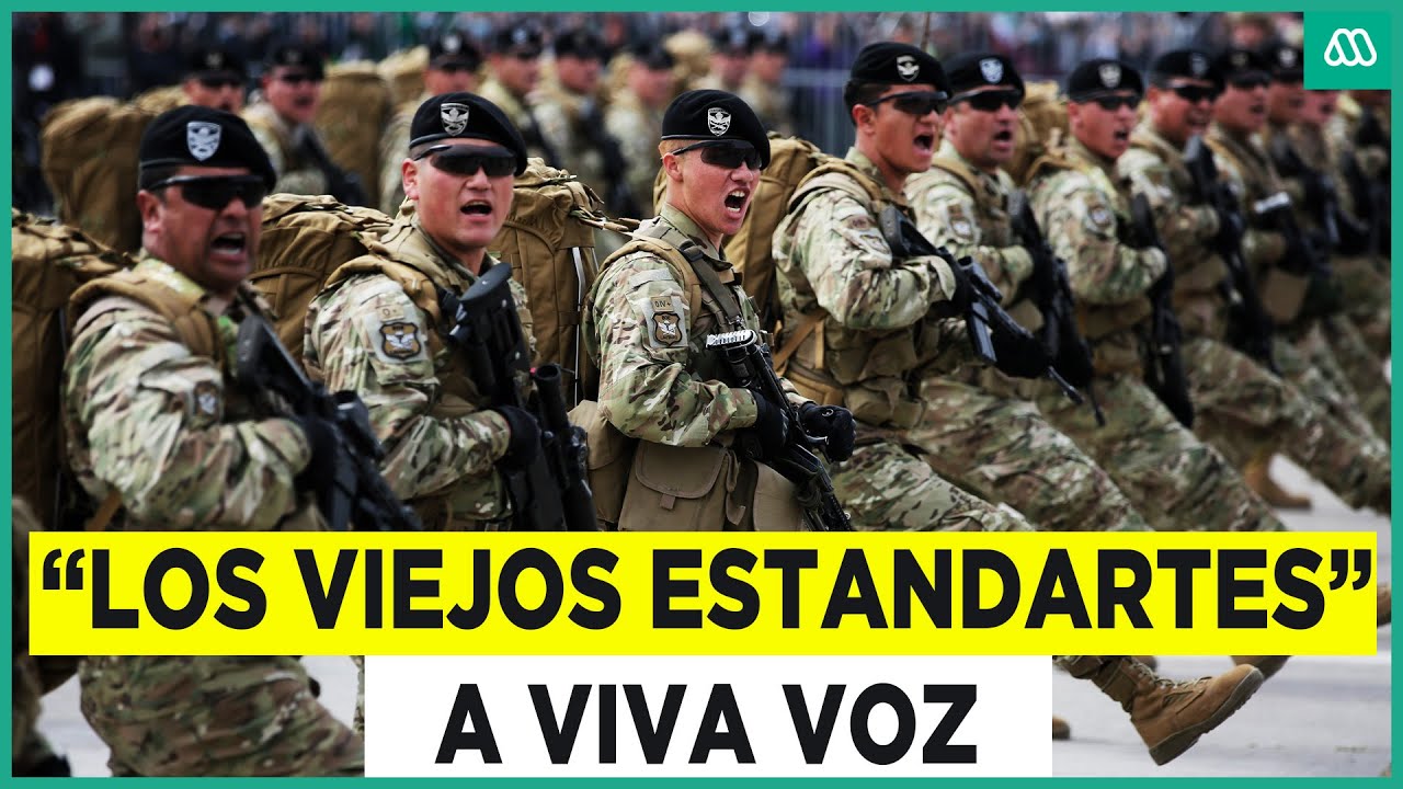 Fuerzas Especiales del Ejército de Chile entonan “Los Viejos Estandartes”