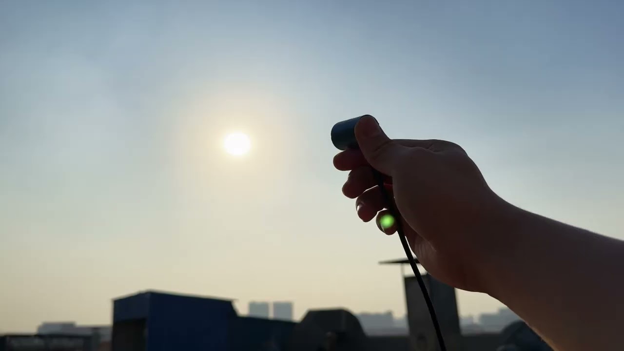 Test Sunlight PAR by AH-Quantuv and Apogee MQ-500#parmeter