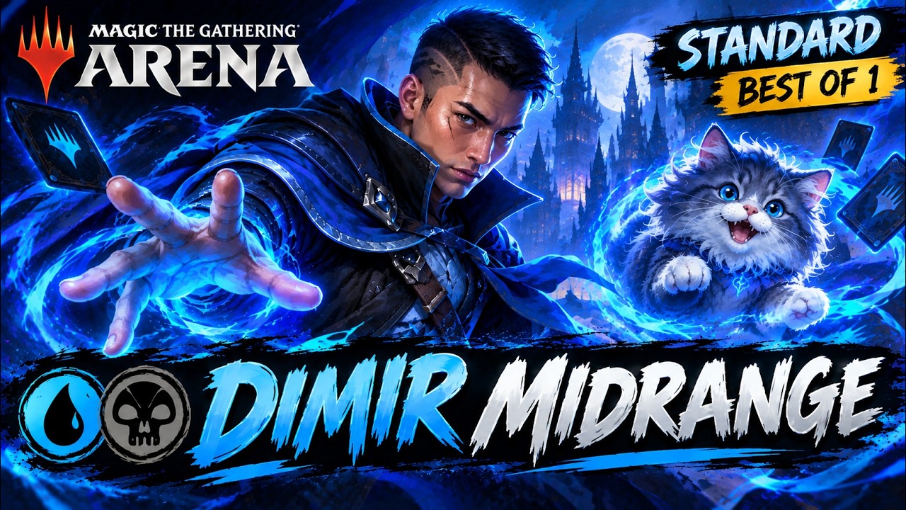 TOP TIER DIMIR MIDRANGE! MTG ARENA! STANDARD!