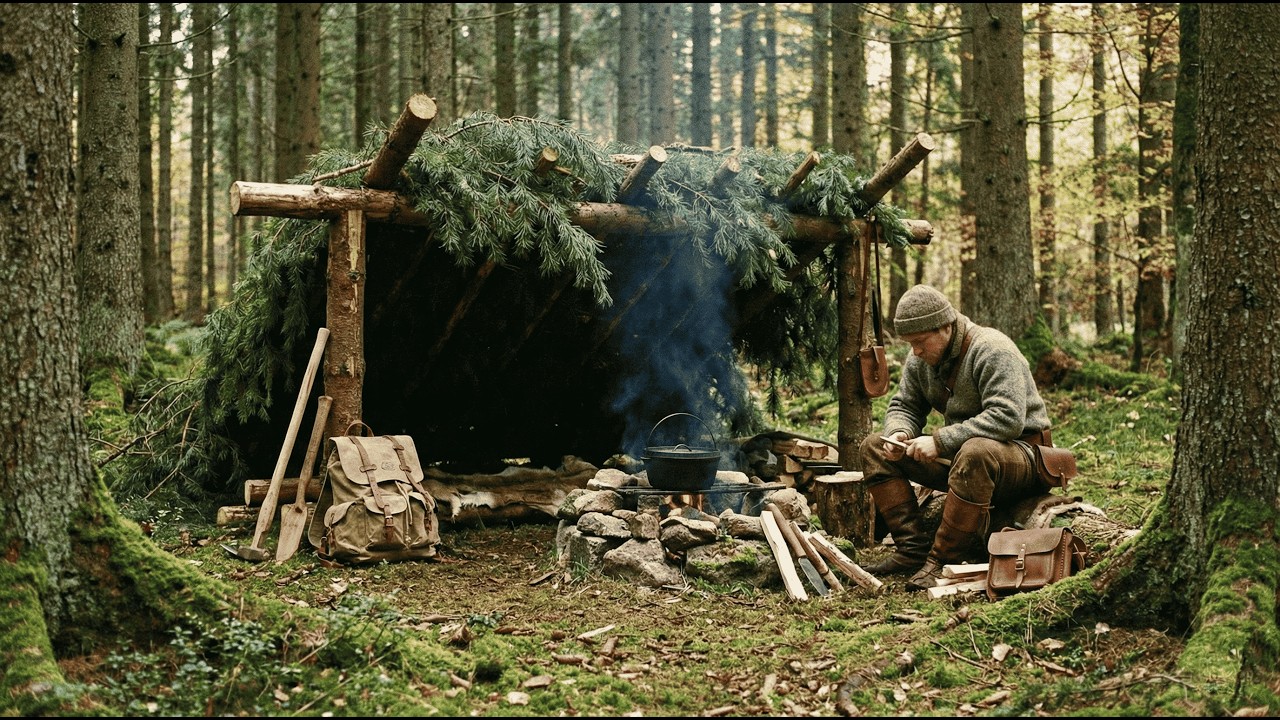 I Took My Wife Into the Wild for Bushcraft Survival… Her Surprise Changed Everything