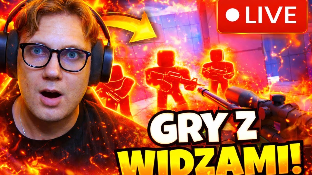 🔴 ROBLOX RIVAL - GRAM Z WIDZAMI NA LIVE - OGLĄDASZ = ZDOBYWASZ ROBUX 