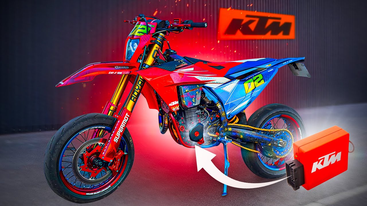 Je dois déjà retourner au GARAGE avec ma nouvelle MOTO !!
