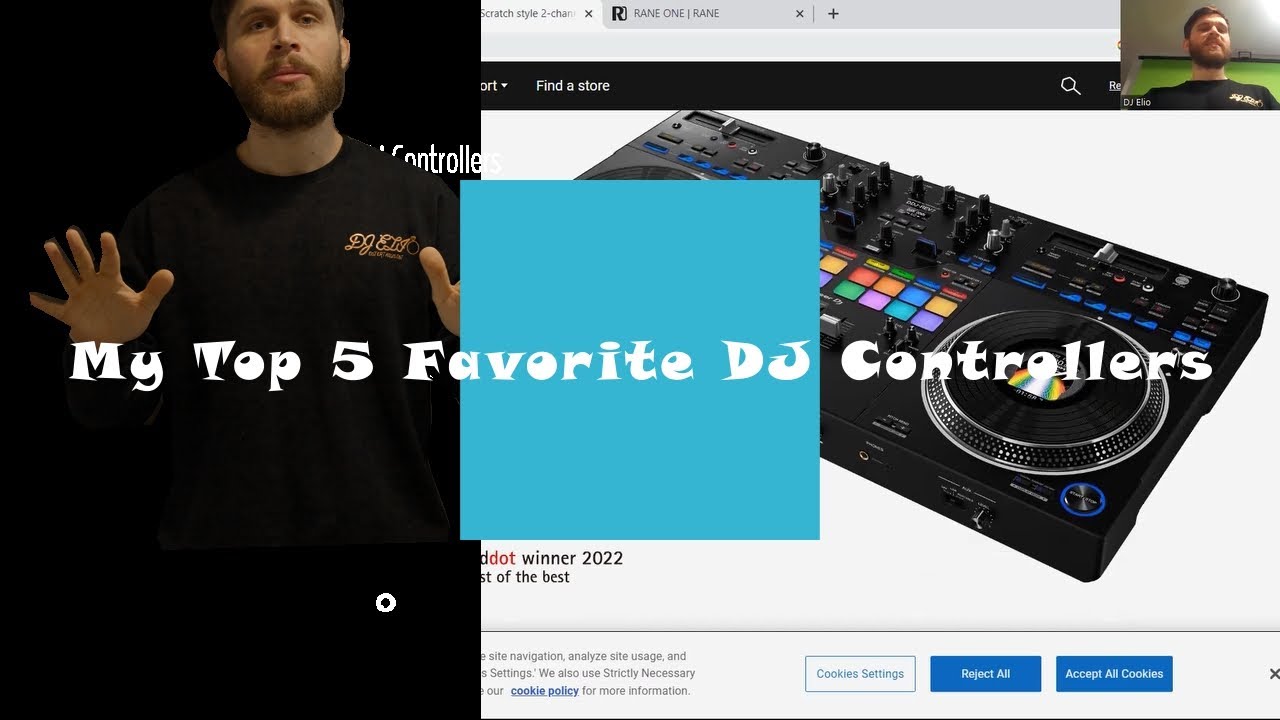 Top 5 Favorite DJ Controllers | DDJ REV-7 , DDJ 1000, DDJ FLX-4, Rane One, Denon Prime 2 | Best