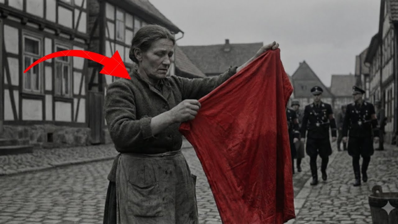 A lavadeira eliminou 3 Generais da Gestapo usando um pano vermelho