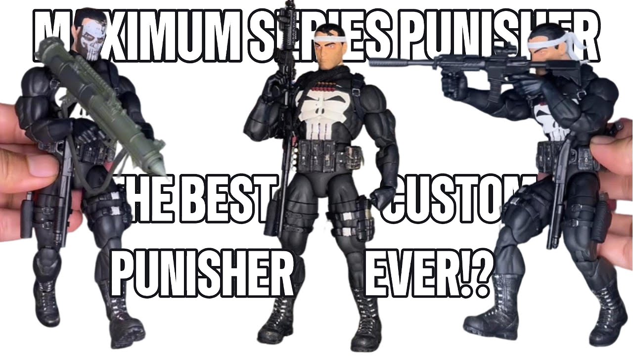 CUSTOM MARVEL LEGENDS PUNISHER WAR JOURNAL V2